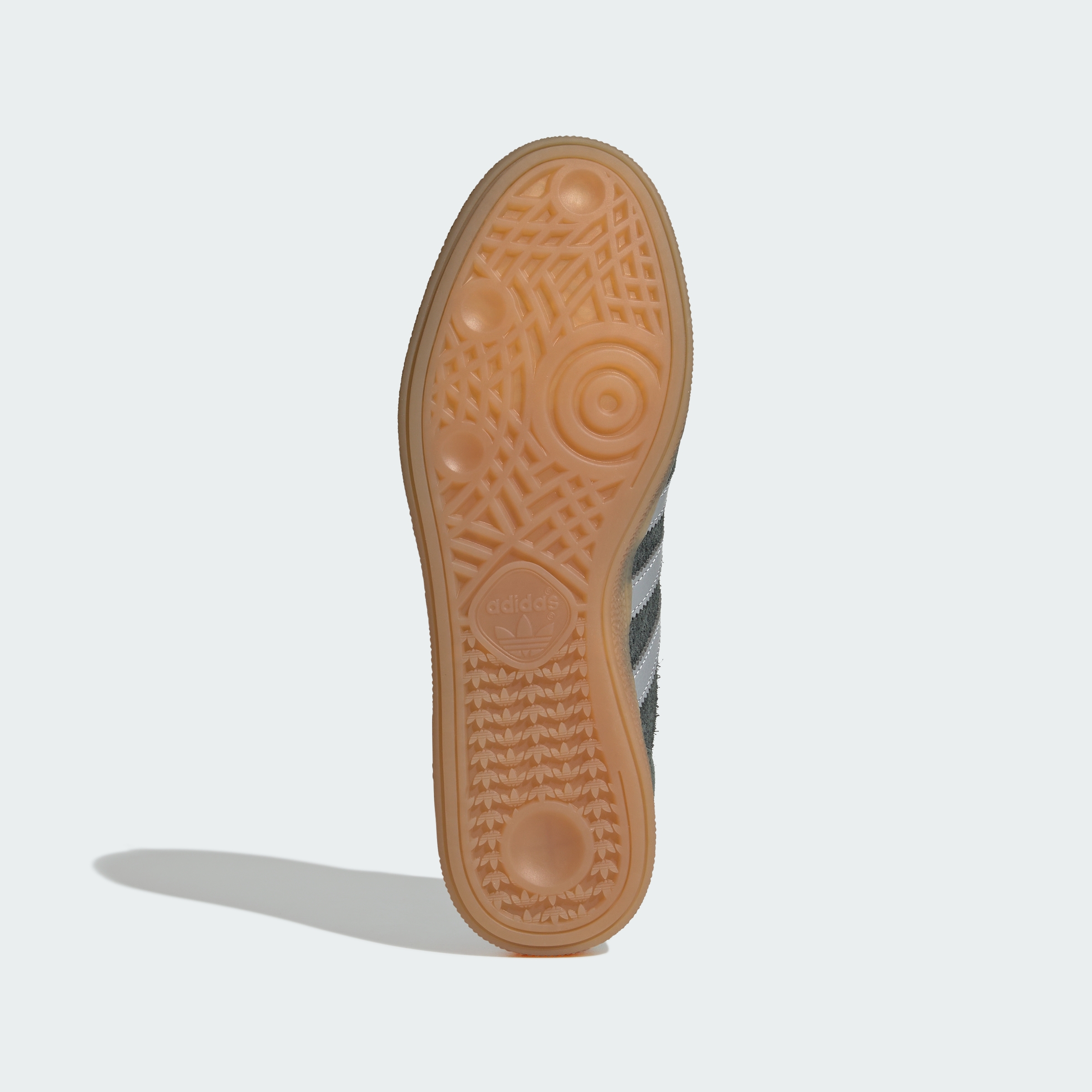 adidas HANDBALL SPEZIAL SHOES - Legend Ivy / Halo Silver / Gum - View 4