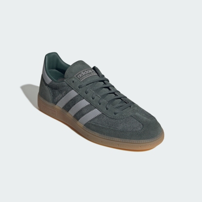 adidas HANDBALL SPEZIAL SHOES - Legend Ivy / Halo Silver / Gum - View 5