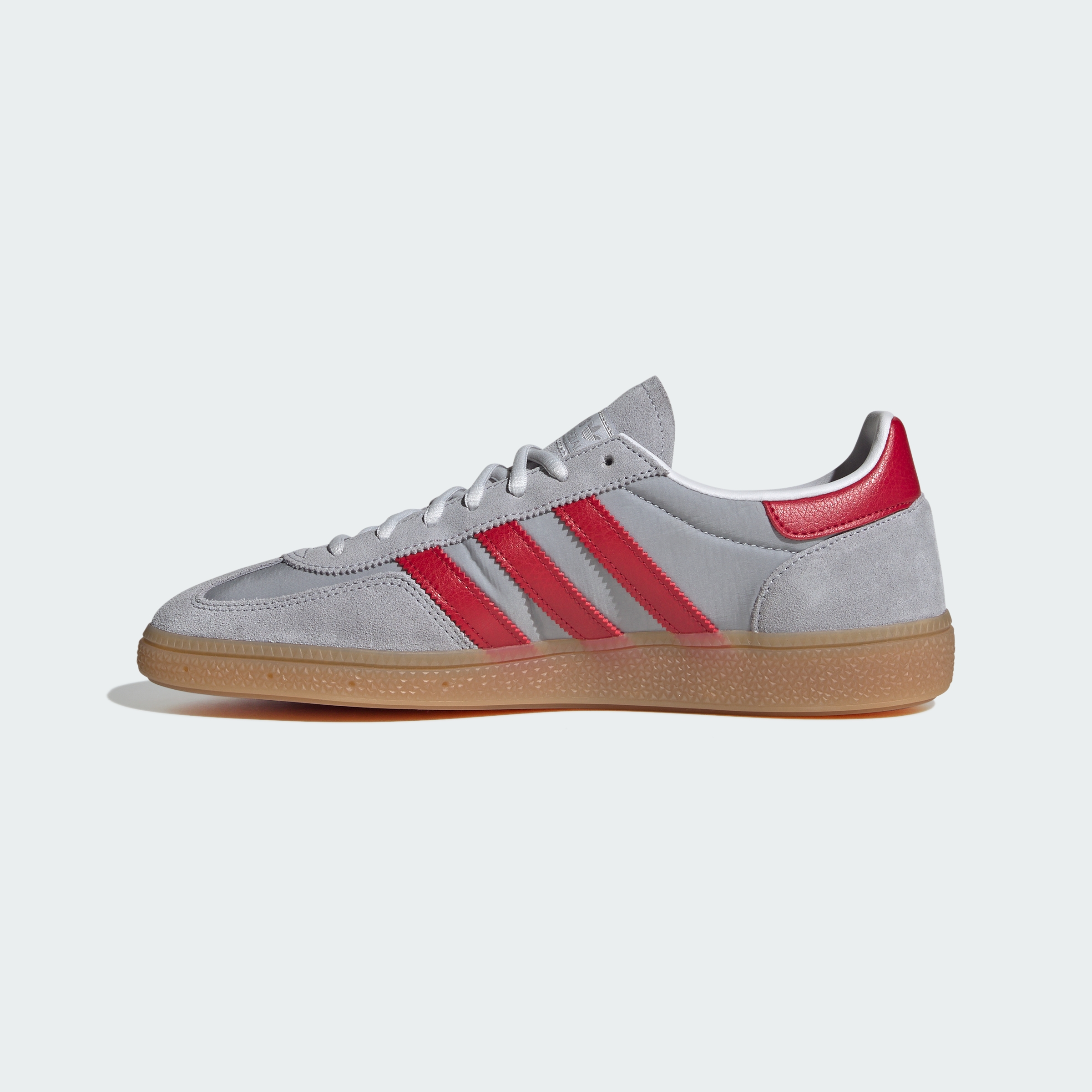 adidas HANDBALL SPEZIAL SHOES - Halo Silver / Team Victory Red / Gum - View 7