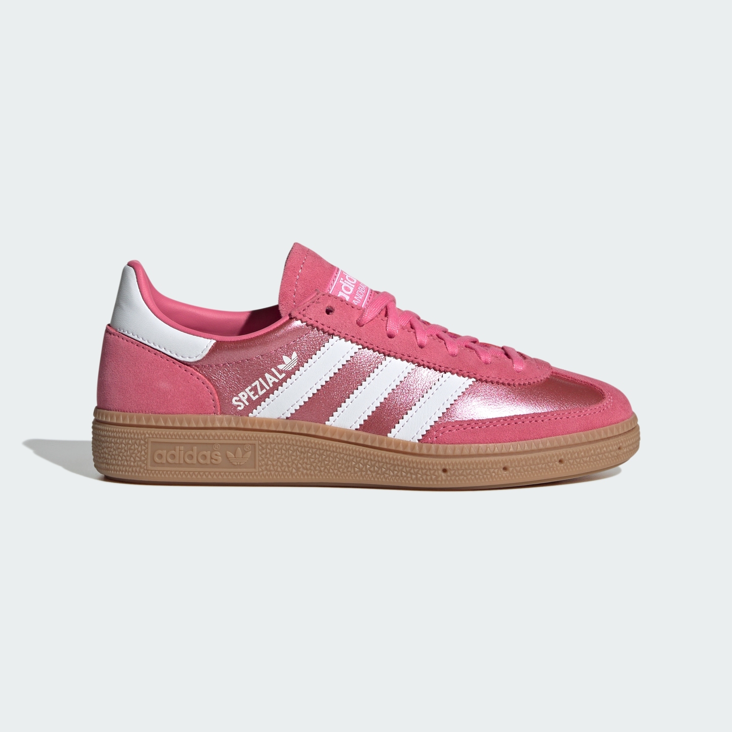 adidas HANDBALL SPEZIAL SHOES - Pink Fusion / Cloud White / Gum - View 3