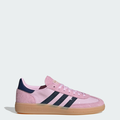 adidas HANDBALL SPEZIAL SHOES - Orchid Fusion / Dark Blue / Gold Metallic - View 1
