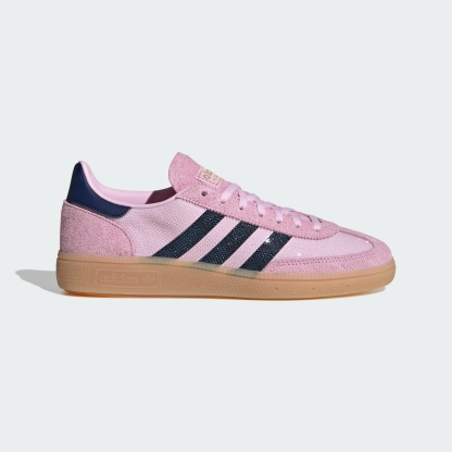 adidas HANDBALL SPEZIAL SHOES - Orchid Fusion / Dark Blue / Gold Metallic - View 3