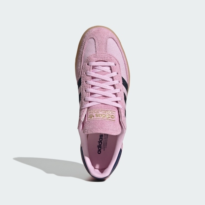 adidas HANDBALL SPEZIAL SHOES - Orchid Fusion / Dark Blue / Gold Metallic - View 4