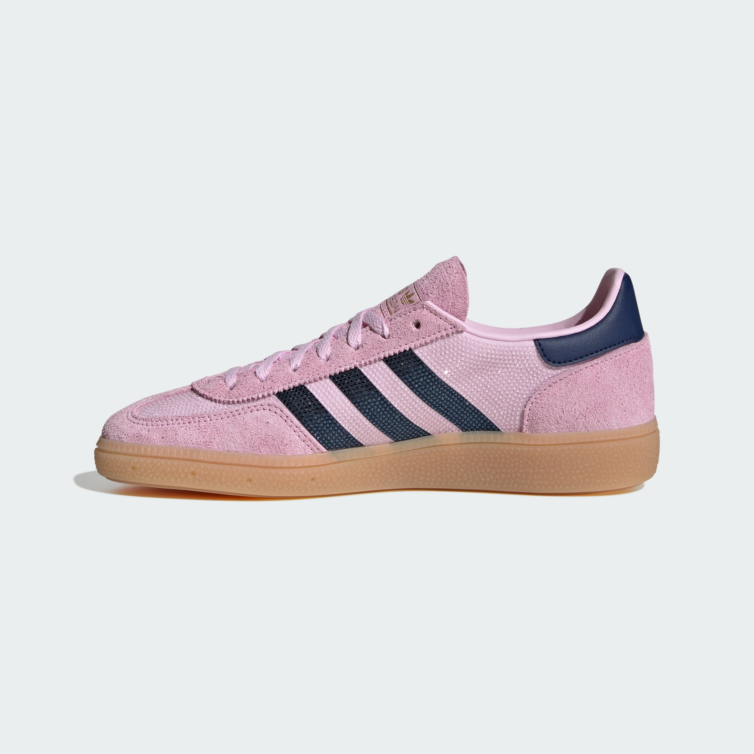 adidas HANDBALL SPEZIAL SHOES - Orchid Fusion / Dark Blue / Gold Metallic - View 8
