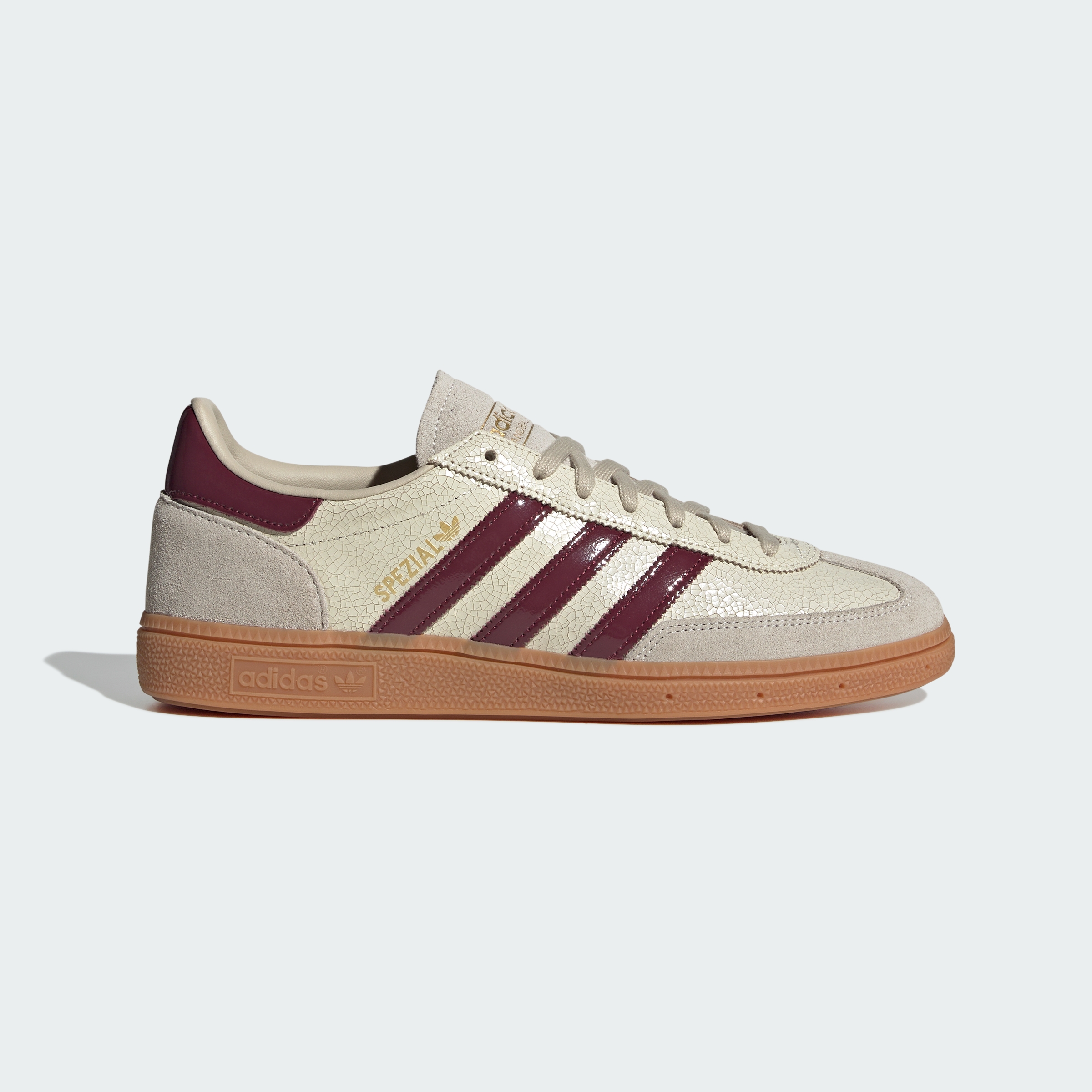 adidas HANDBALL SPEZIAL SHOES - Off White / Shadow Red / Gum - View 3