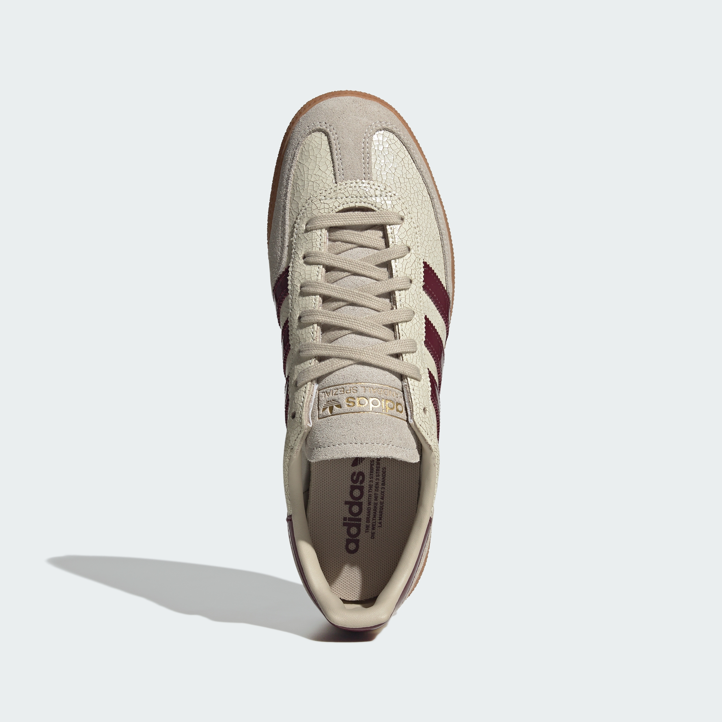 adidas HANDBALL SPEZIAL SHOES - Off White / Shadow Red / Gum - View 4