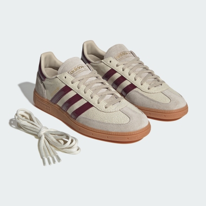 adidas HANDBALL SPEZIAL SHOES - Off White / Shadow Red / Gum - View 2