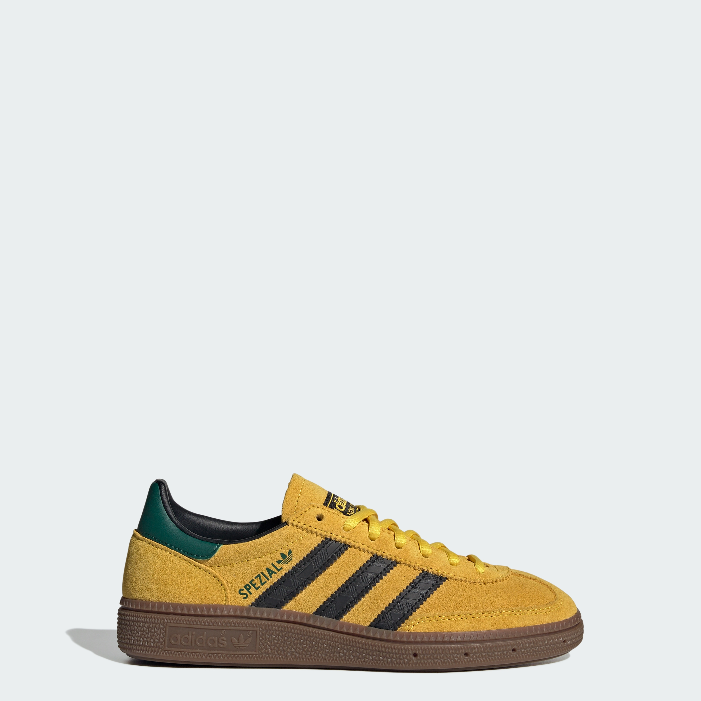 adidas HANDBALL SPEZIAL SHOES - Eqt Yellow / Core Black / Gum - View 1