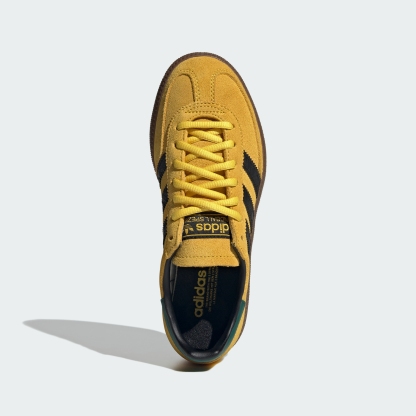 adidas HANDBALL SPEZIAL SHOES - Eqt Yellow / Core Black / Gum - View 2
