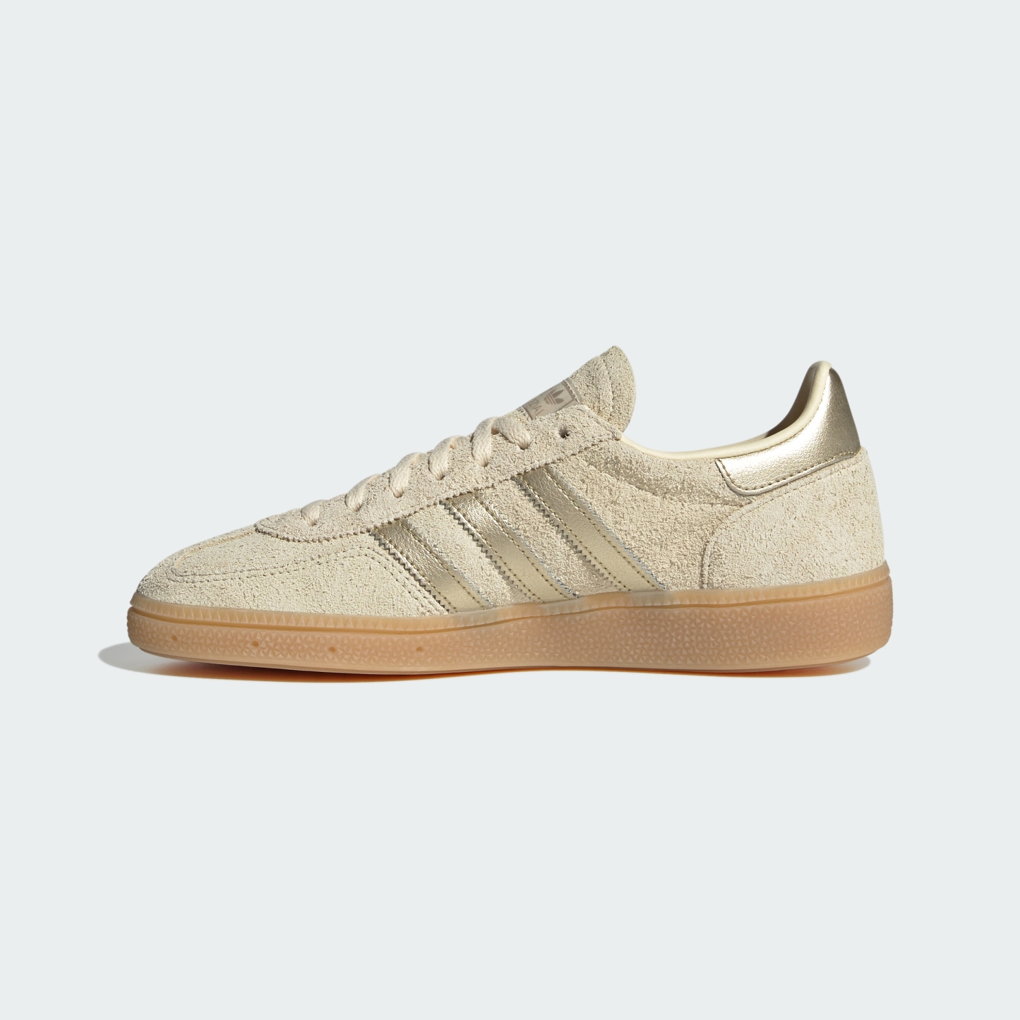 adidas HANDBALL SPEZIAL SHOES - Warm Vanilla / Thermal Chrome / Gum - View 7