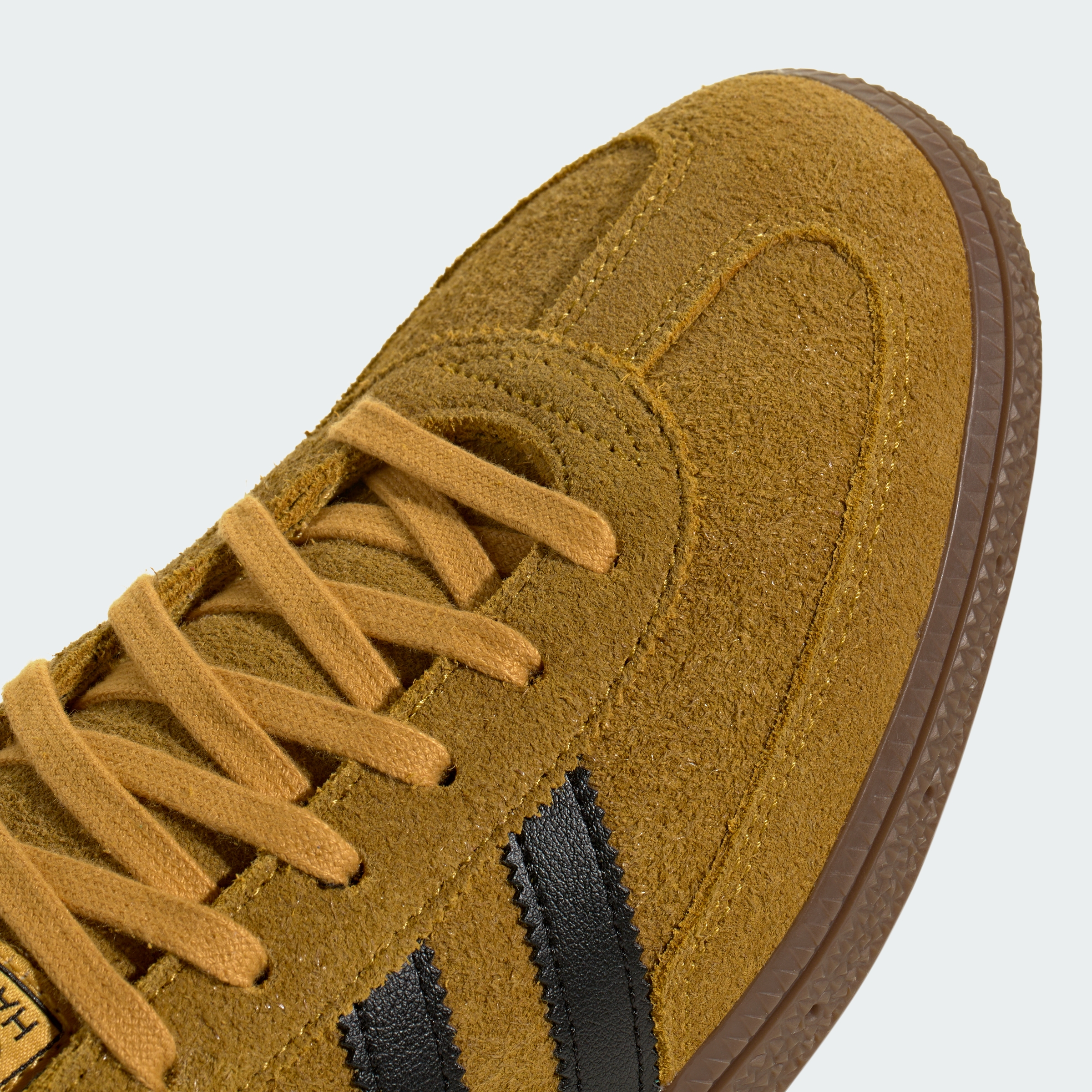 adidas HANDBALL SPEZIAL SHOES - Victory Gold / Core Black / Gum - View 8