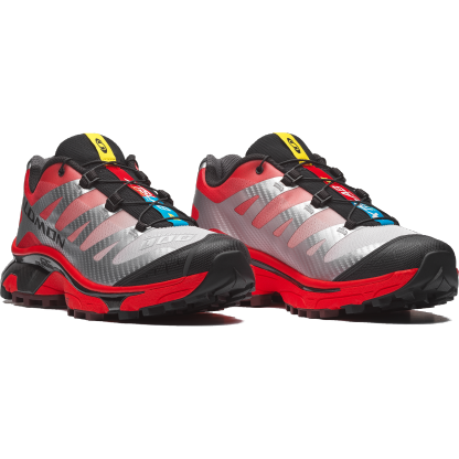 Salomon XT-4 OG - Ftw Silver / Black / Fiery Red - View 5