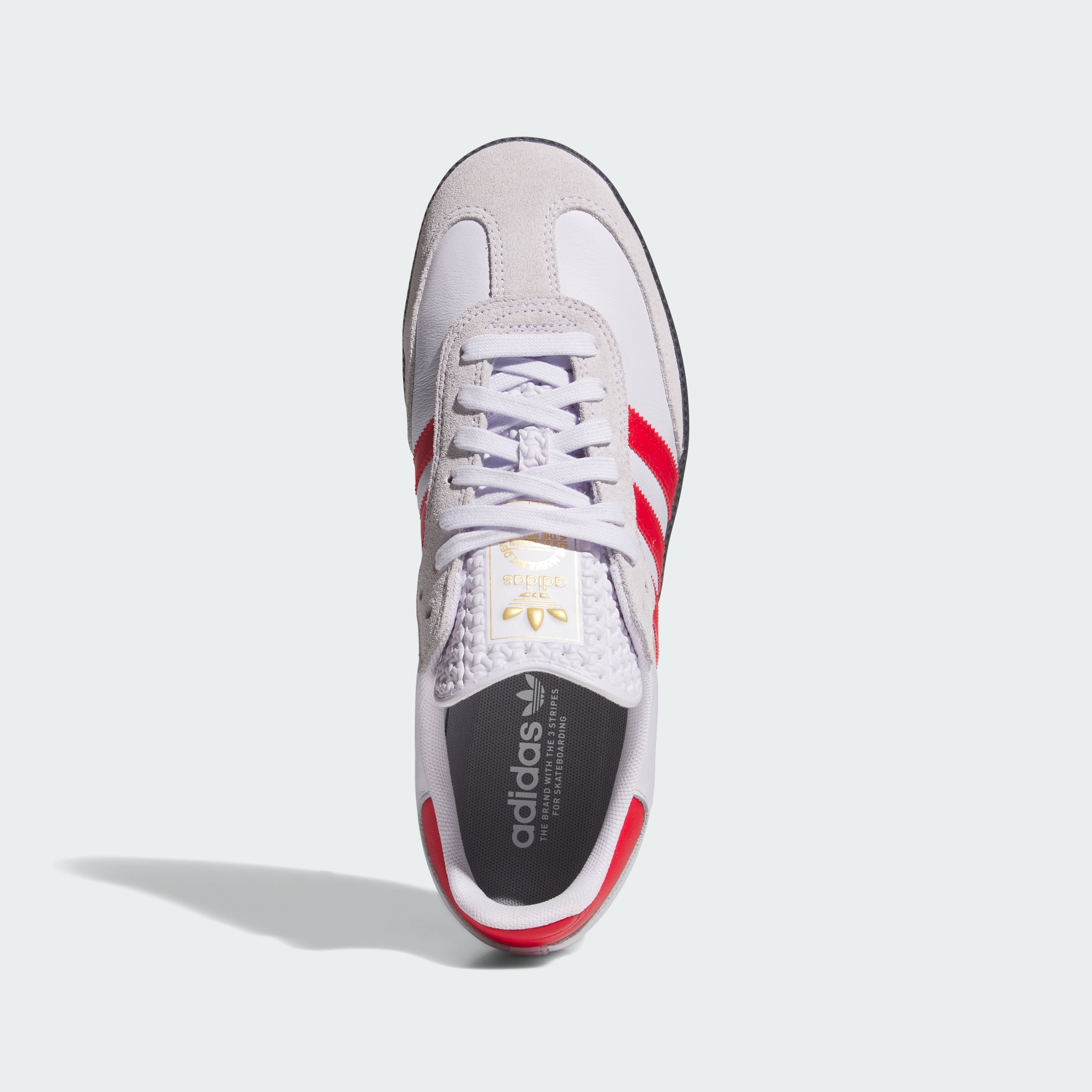 adidas SAMBA ADV SHOES - Core Black / Frozen Purple / Better Scarlet - View 2
