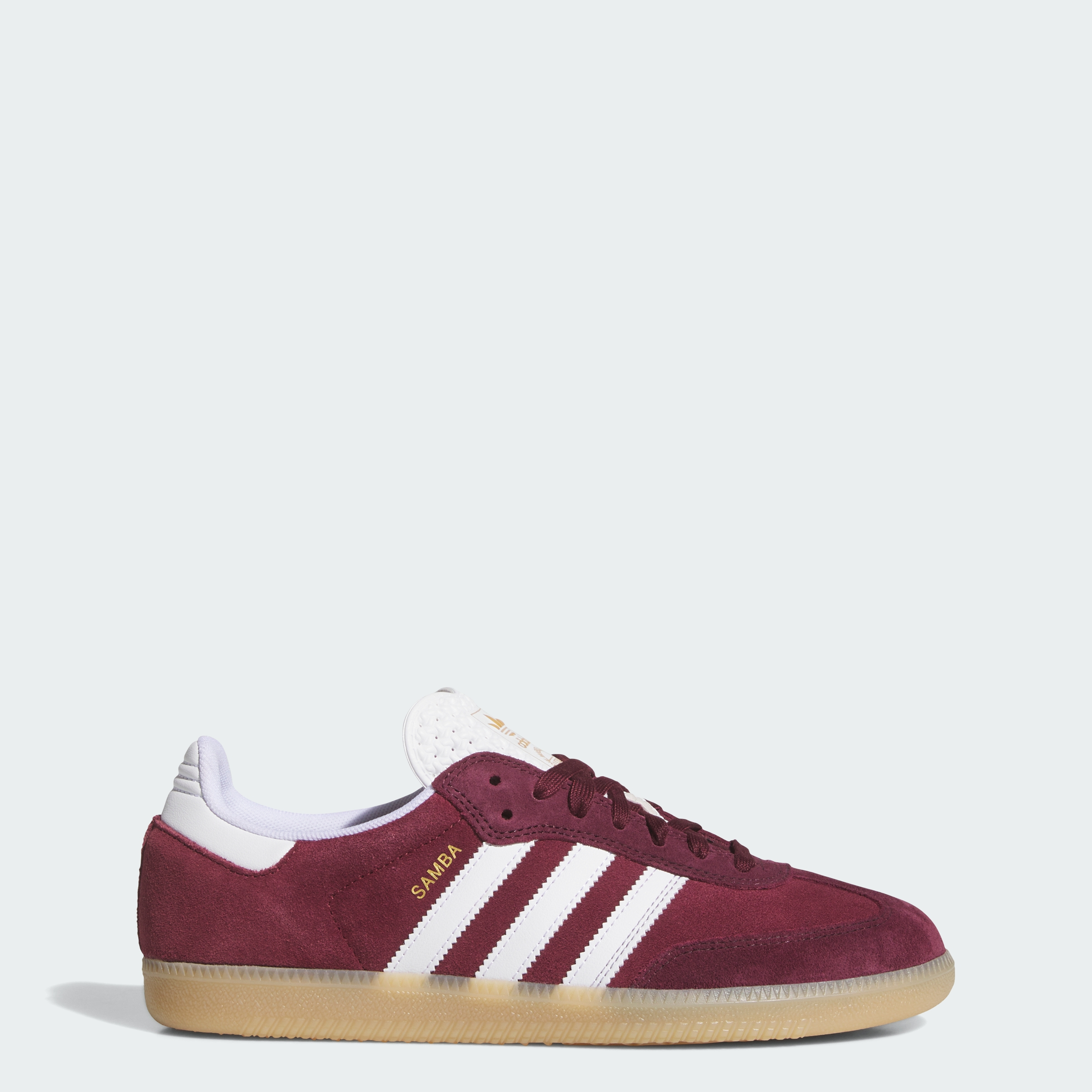 adidas SAMBA ADV SHOES - Shadow Red / Cloud White / Maroon - View 1