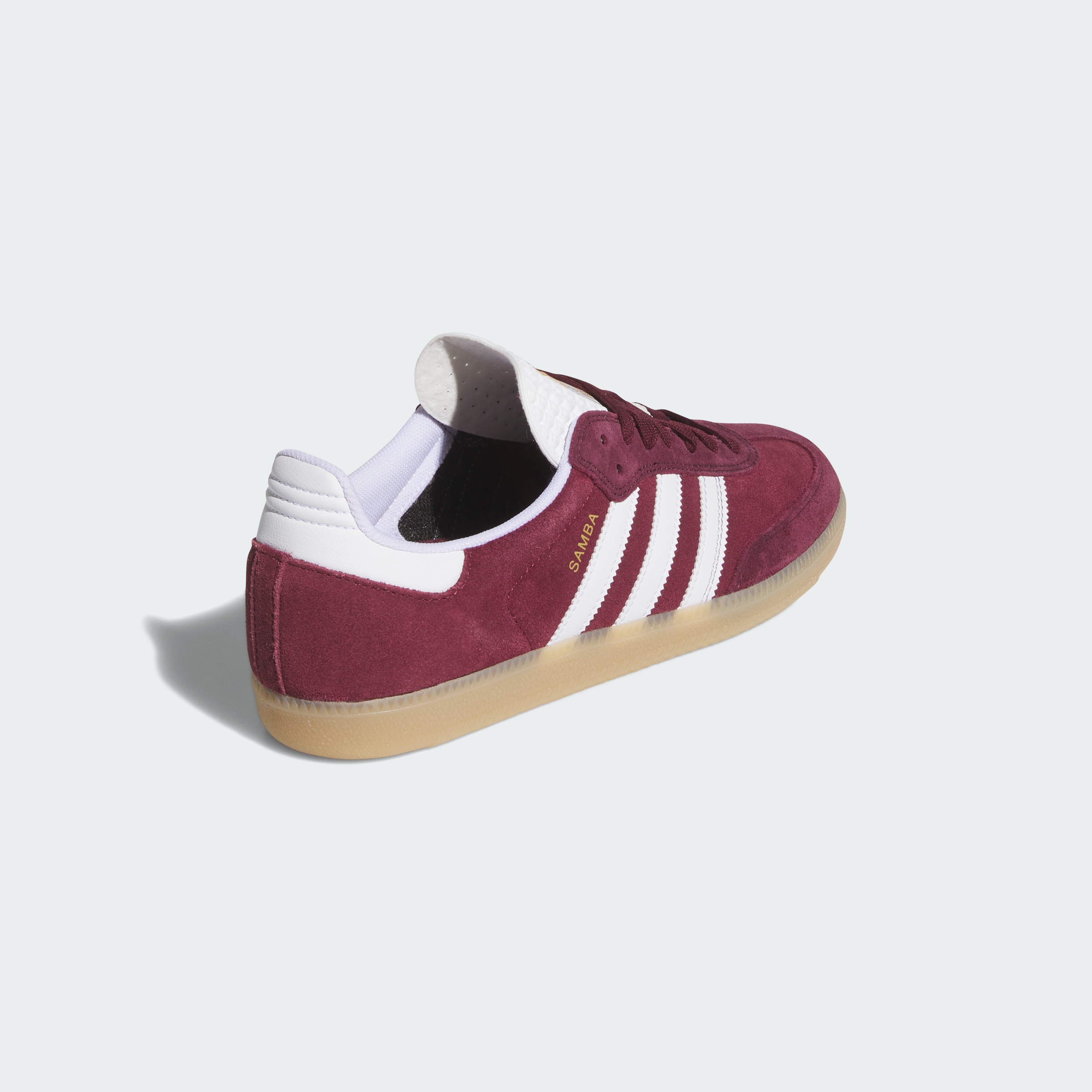 adidas SAMBA ADV SHOES - Shadow Red / Cloud White / Maroon - View 7