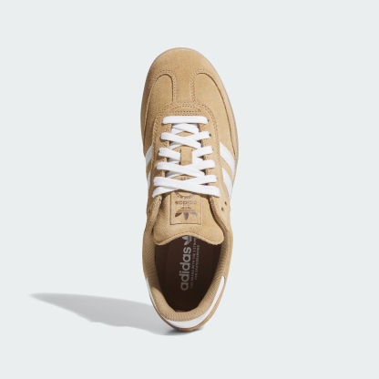 adidas SAMBA ADV Shoes - Cardboard / Cloud White / Gum - View 2
