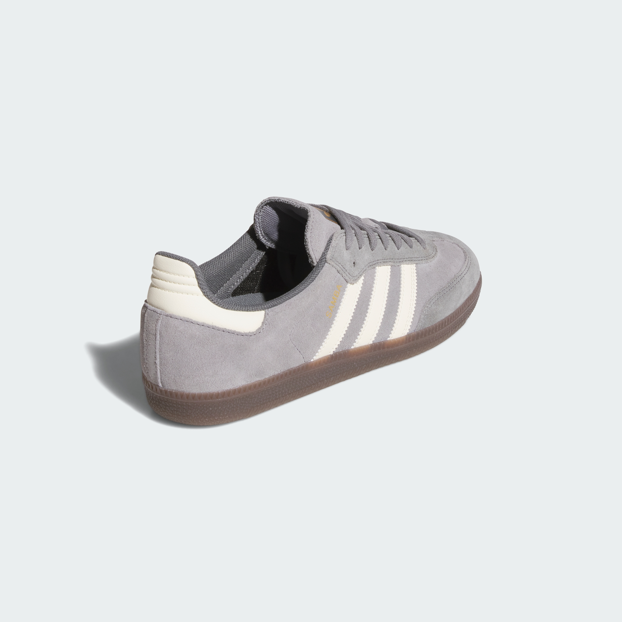 adidas SAMBA ADV Shoes - Grey Four / Cream White / Grey Three - View 6