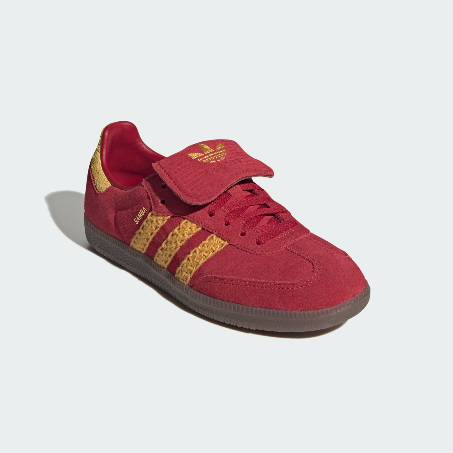 adidas SAMBA LT W - Equipment Red / Preloved Yellow / Gum - View 5