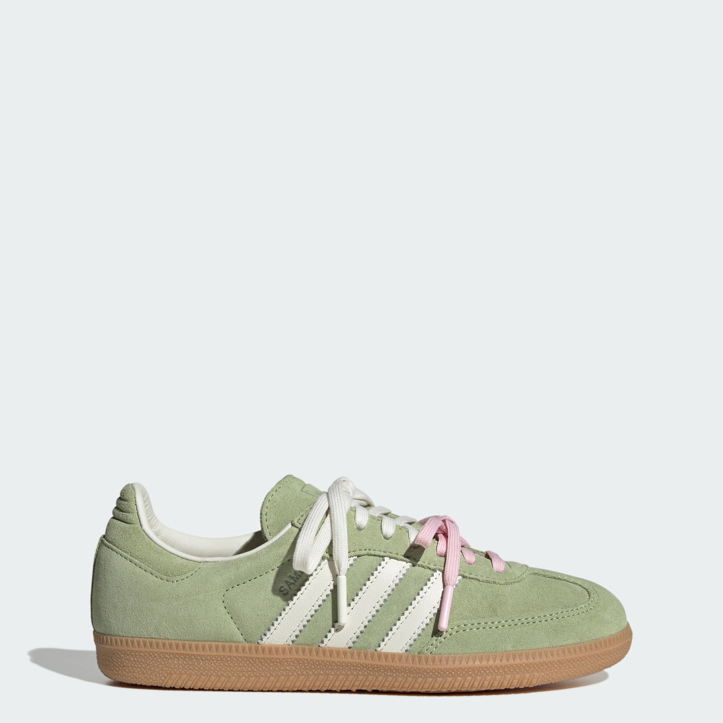 adidas SAMBA MATCHA Shoes - Magic Lime / Off White / Gum - View 1