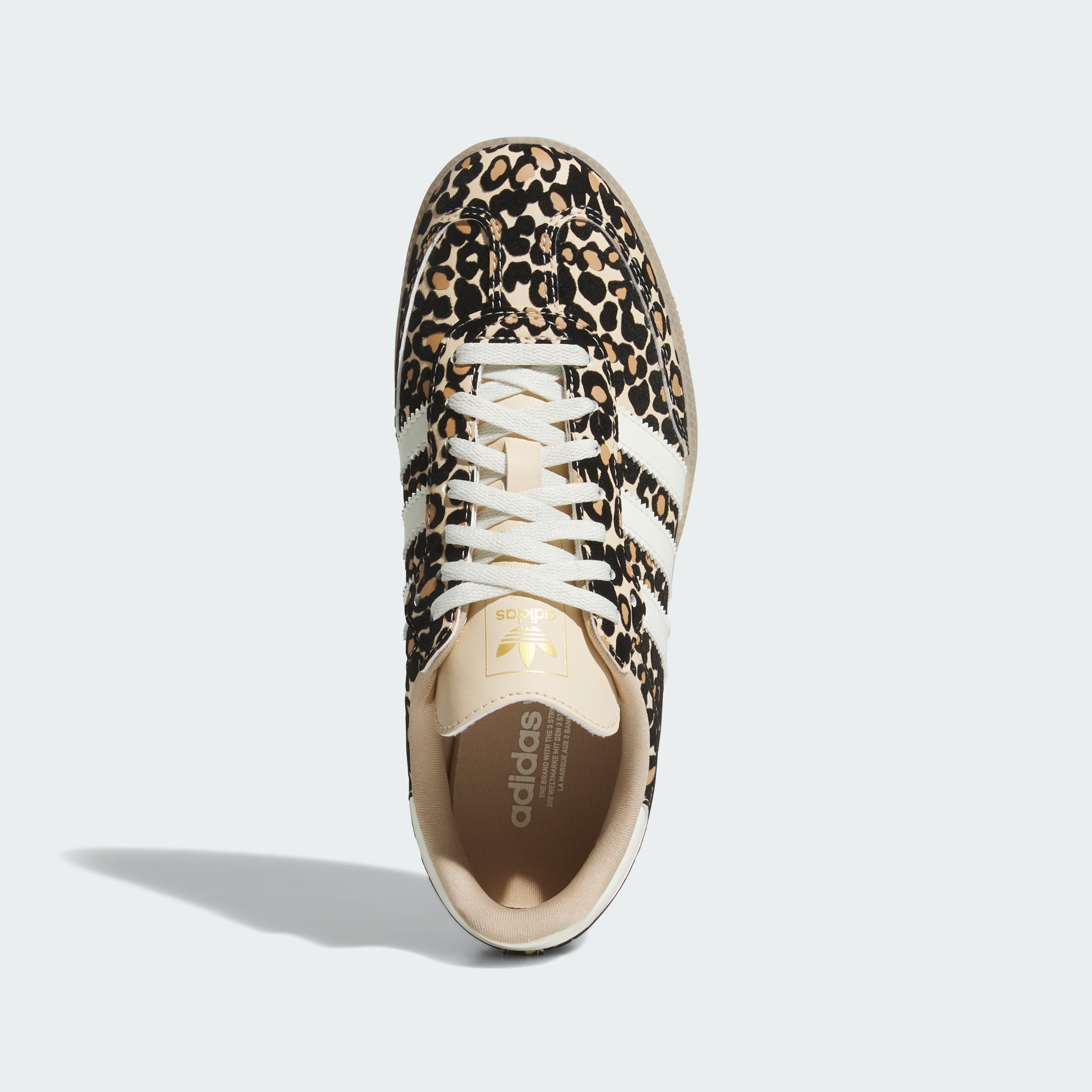 adidas SAMBA OG J Shoes - Sand Strata / Ivory / Gum - View 2