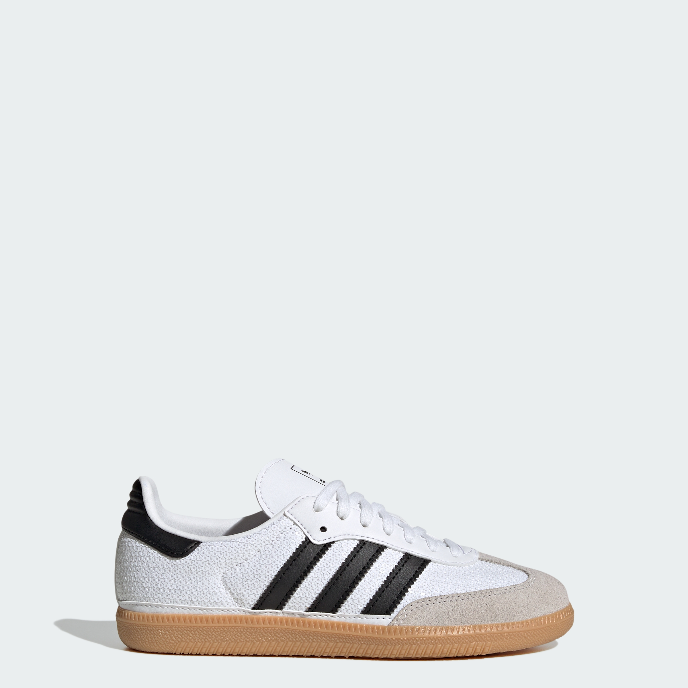 adidas SAMBA OG J - Cloud White / Core Black / Grey One - View 1