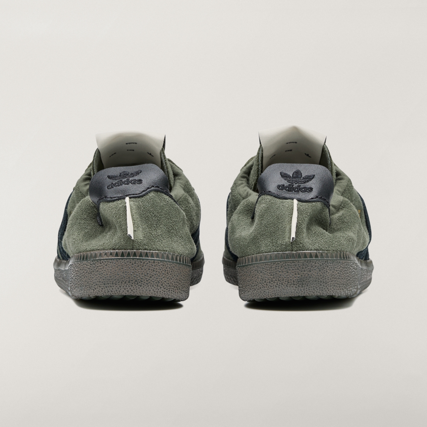adidas SAMBA OG SFTM Shoes - Base Green / Core Black / Gold Metallic - View 6