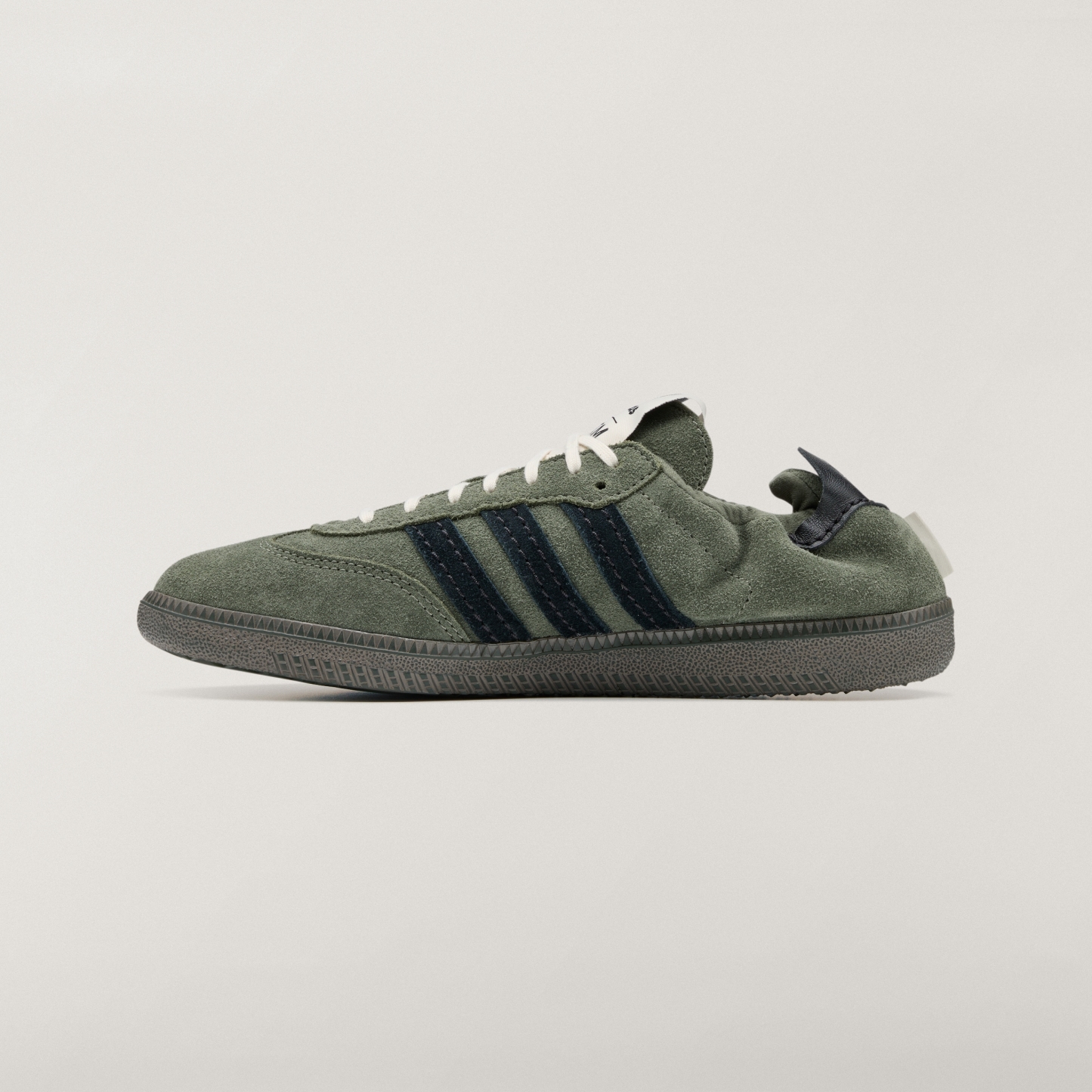 adidas SAMBA OG SFTM Shoes - Base Green / Core Black / Gold Metallic - View 7