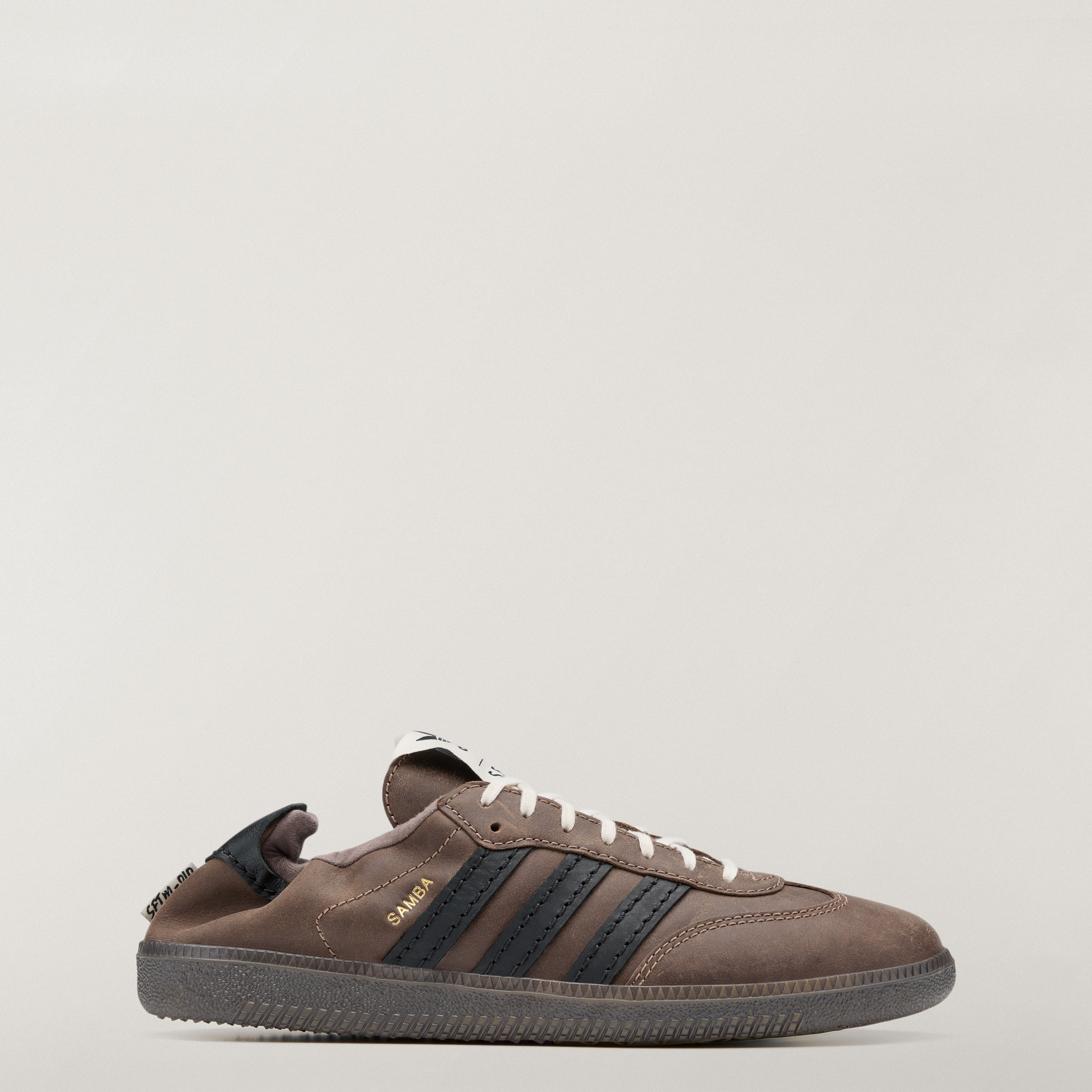 adidas SAMBA OG SFTM Shoes - Supplier Colour / Core Black / Gold Metallic - View 1