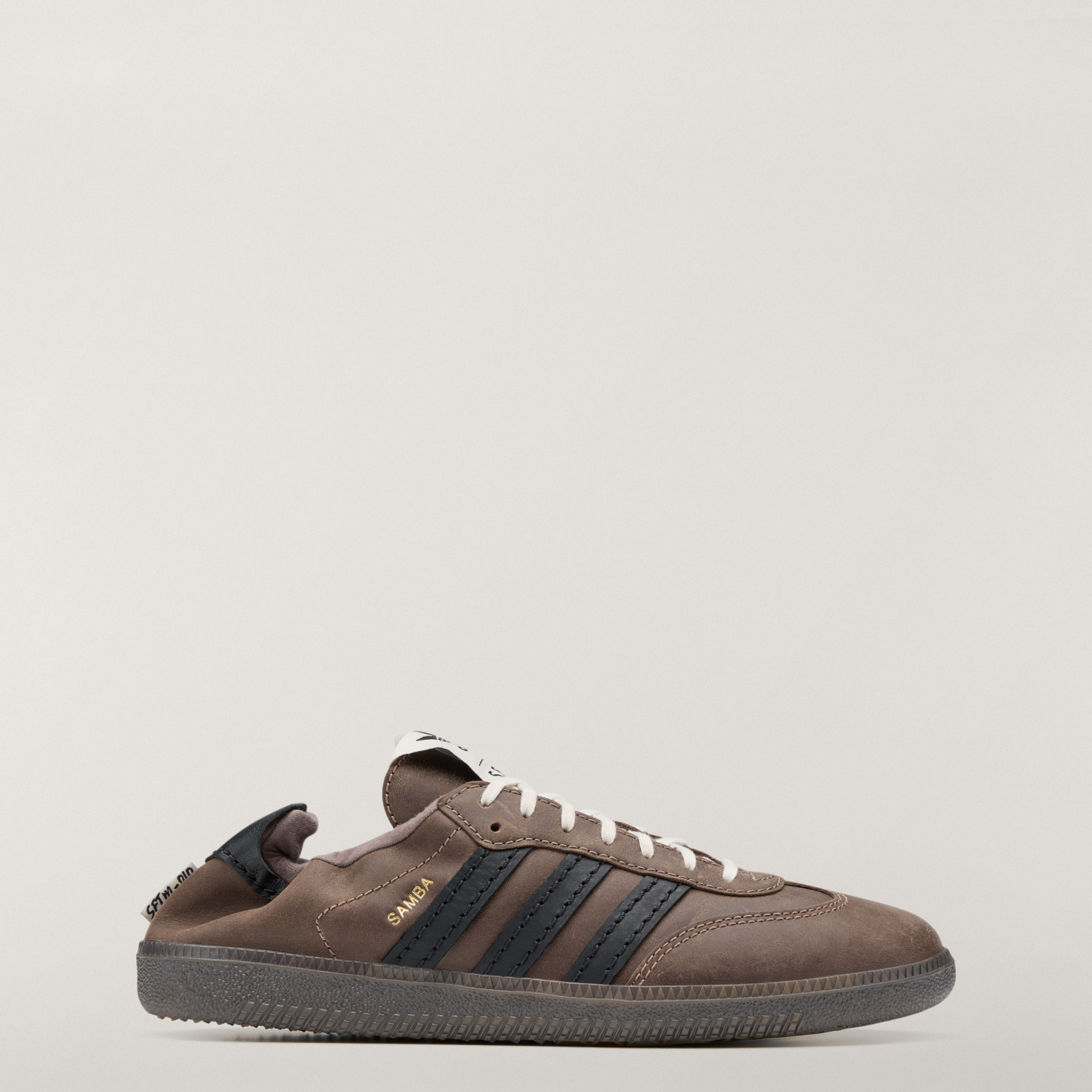 adidas SAMBA OG SFTM Shoes - Supplier Colour / Core Black / Gold Metallic - View 1