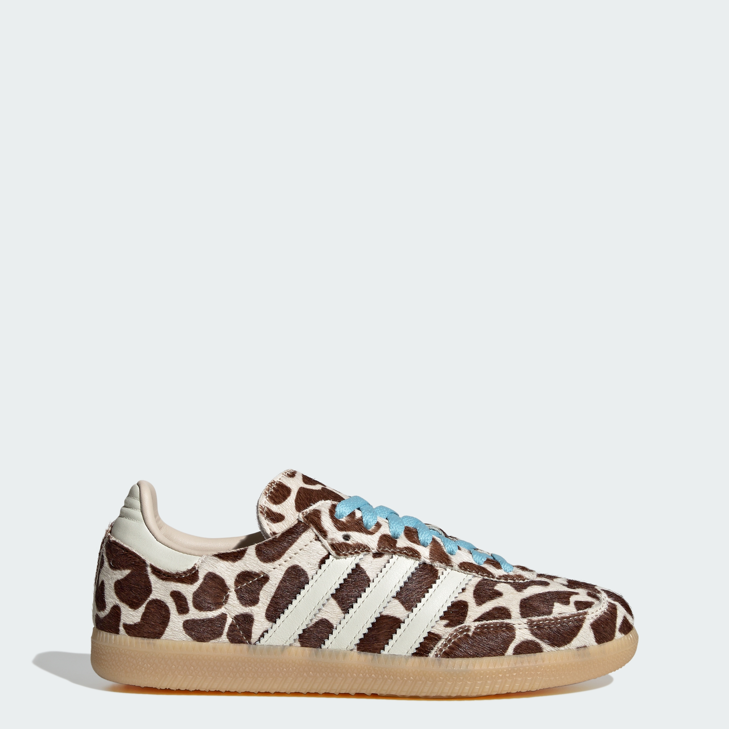 adidas SAMBA OG SHOES - Crystal Linen / Ivory / Gum - View 1
