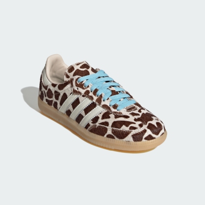 adidas SAMBA OG SHOES - Crystal Linen / Ivory / Gum - View 4