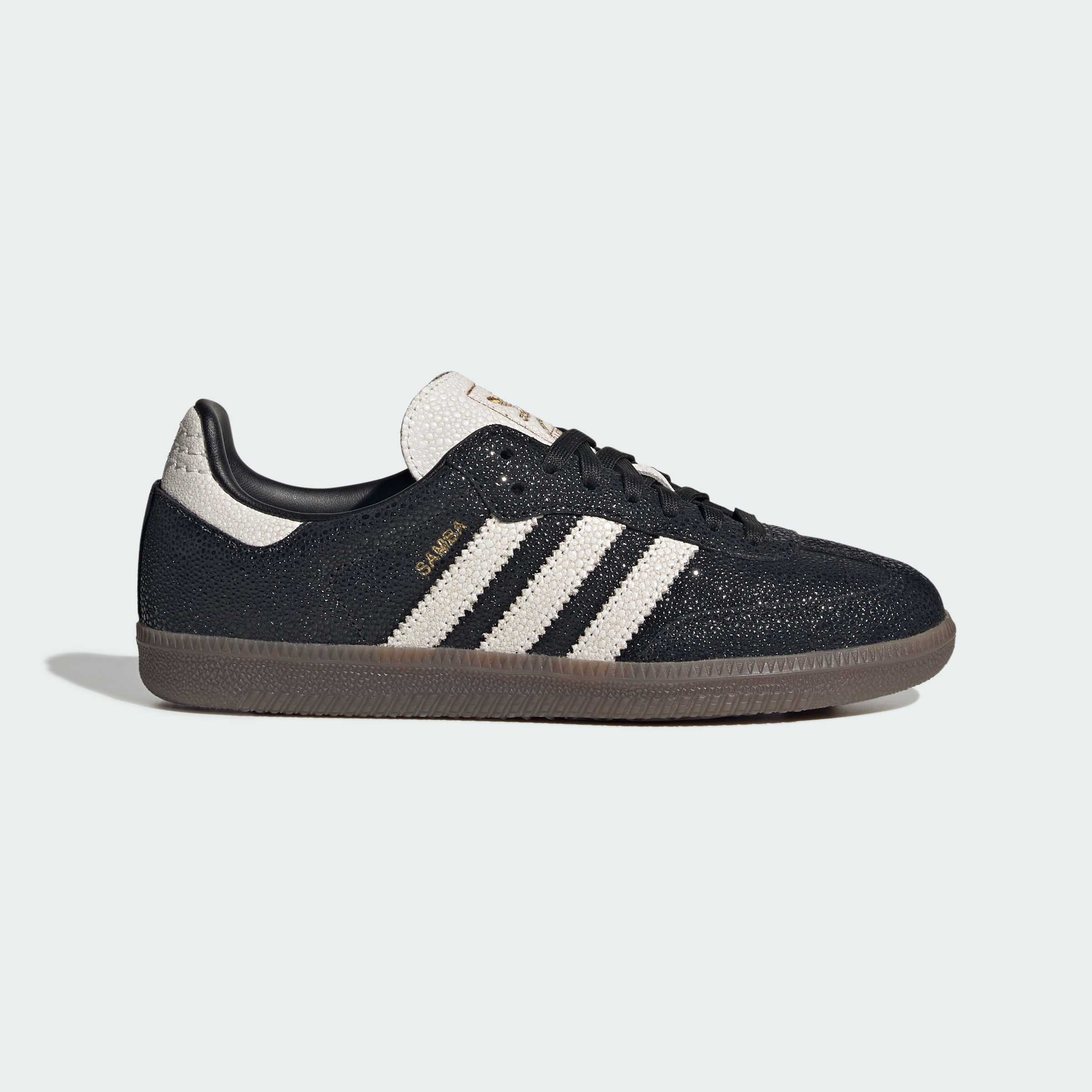 adidas SAMBA OG SHOES - Core Black / Cloud White / Gum (KJ7436) - View 3