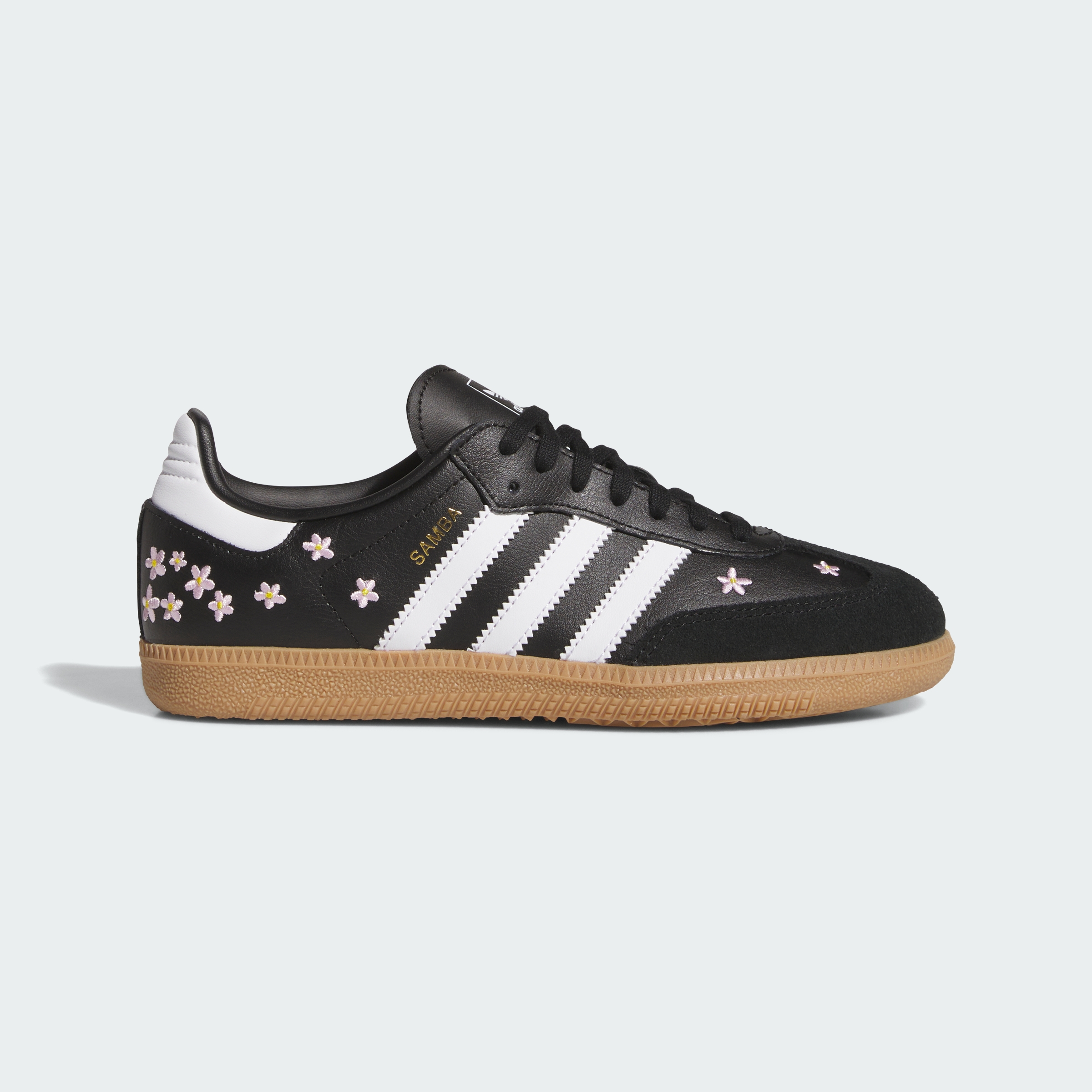 adidas SAMBA OG SHOES - Core Black / Cloud White / Gum (KK3383) - View 3