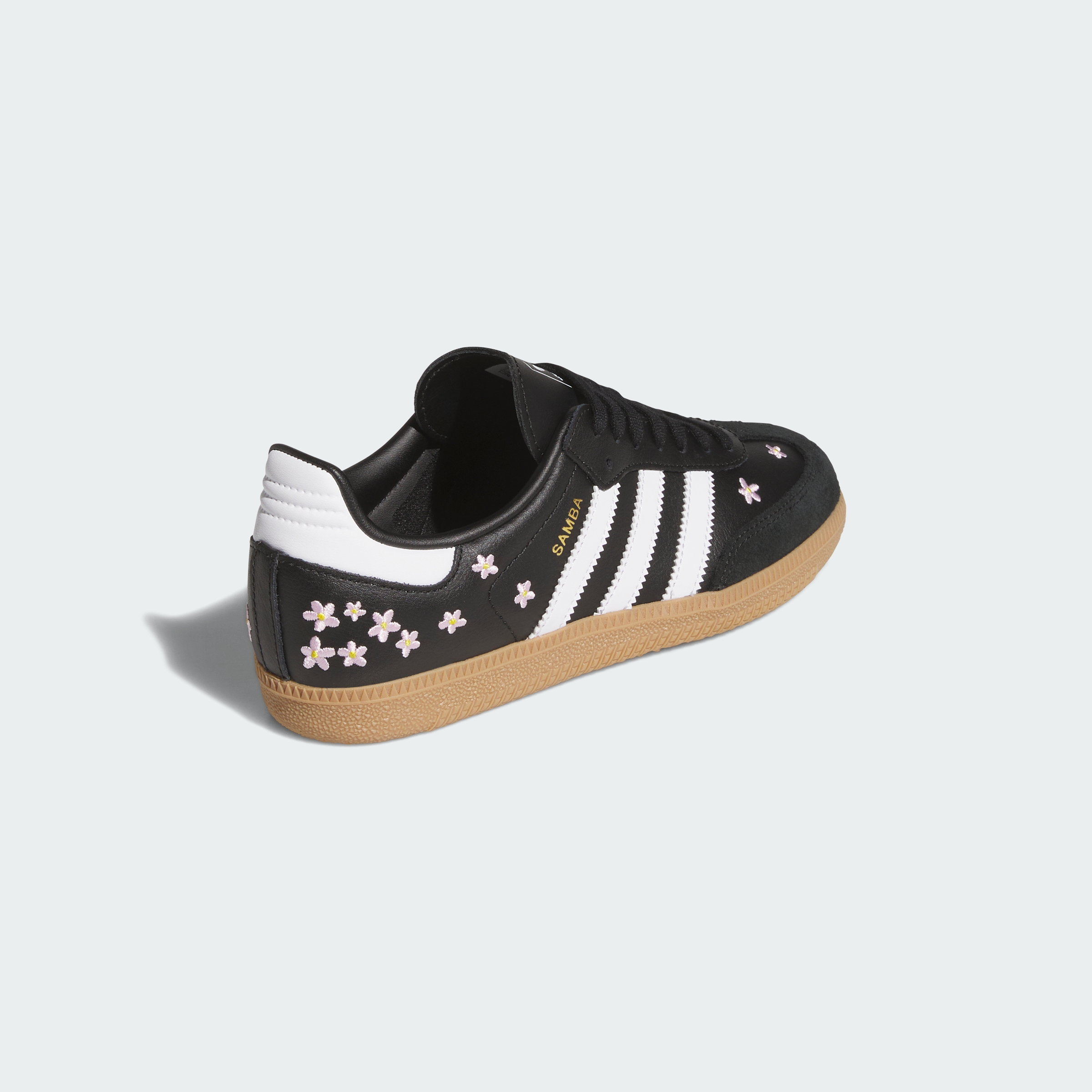 adidas SAMBA OG SHOES - Core Black / Cloud White / Gum (KK3383) - View 6