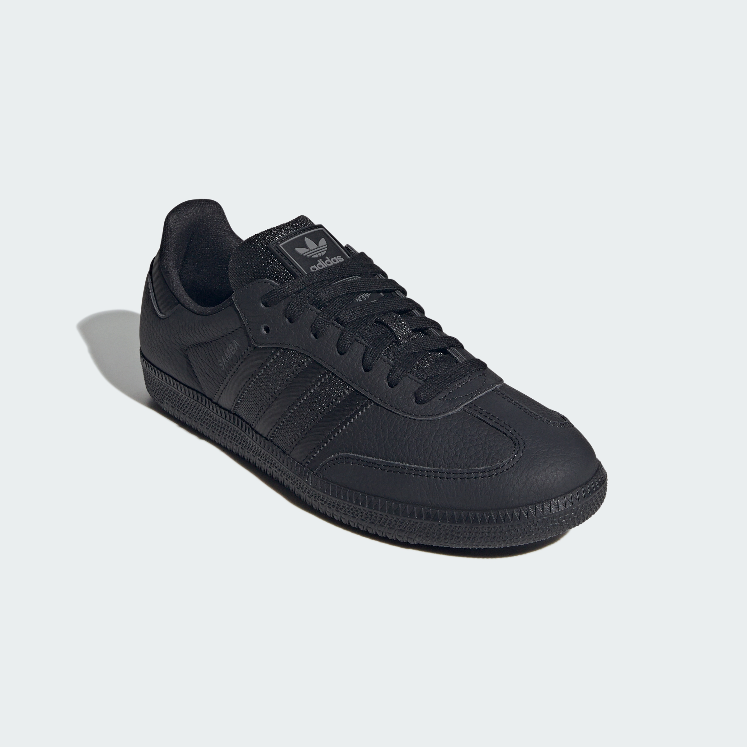 adidas SAMBA OG SHOES - Core Black / Core Black / Core Black - View 5