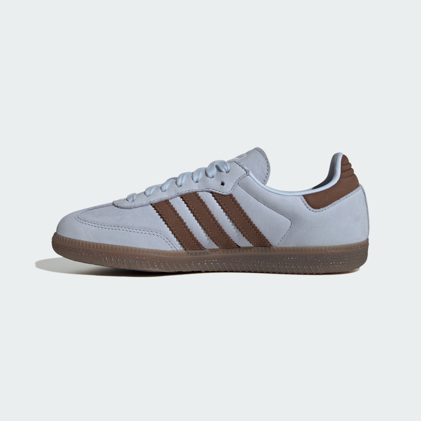 adidas SAMBA OG SHOES - Crystal Sky / Earth Strata / Cloud White - View 7