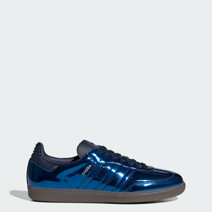 adidas SAMBA OG SHOES - Night Indigo / Night Indigo / Gum - View 1