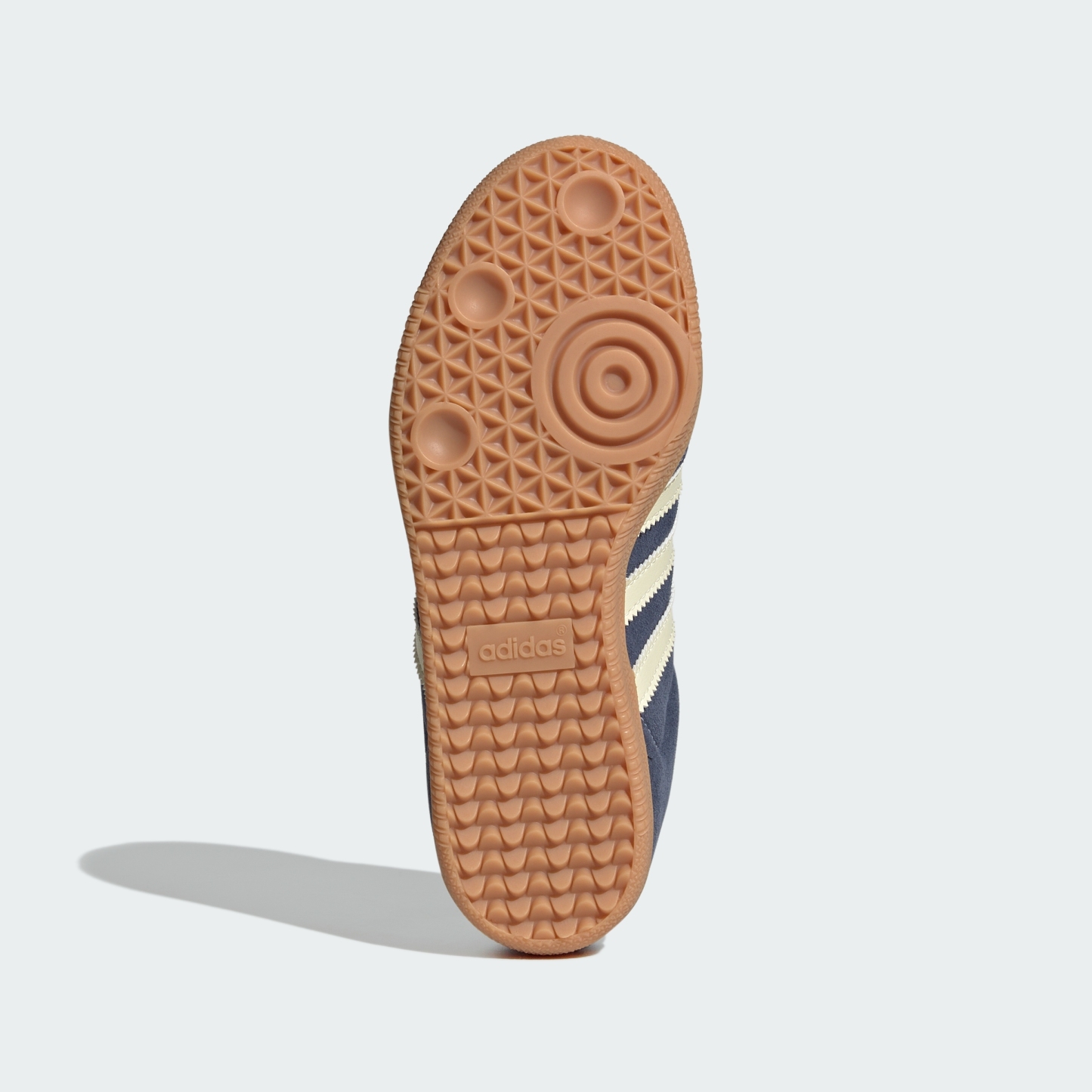 adidas SAMBA OG SHOES - Night Indigo / Warm Vanilla / Gum - View 5