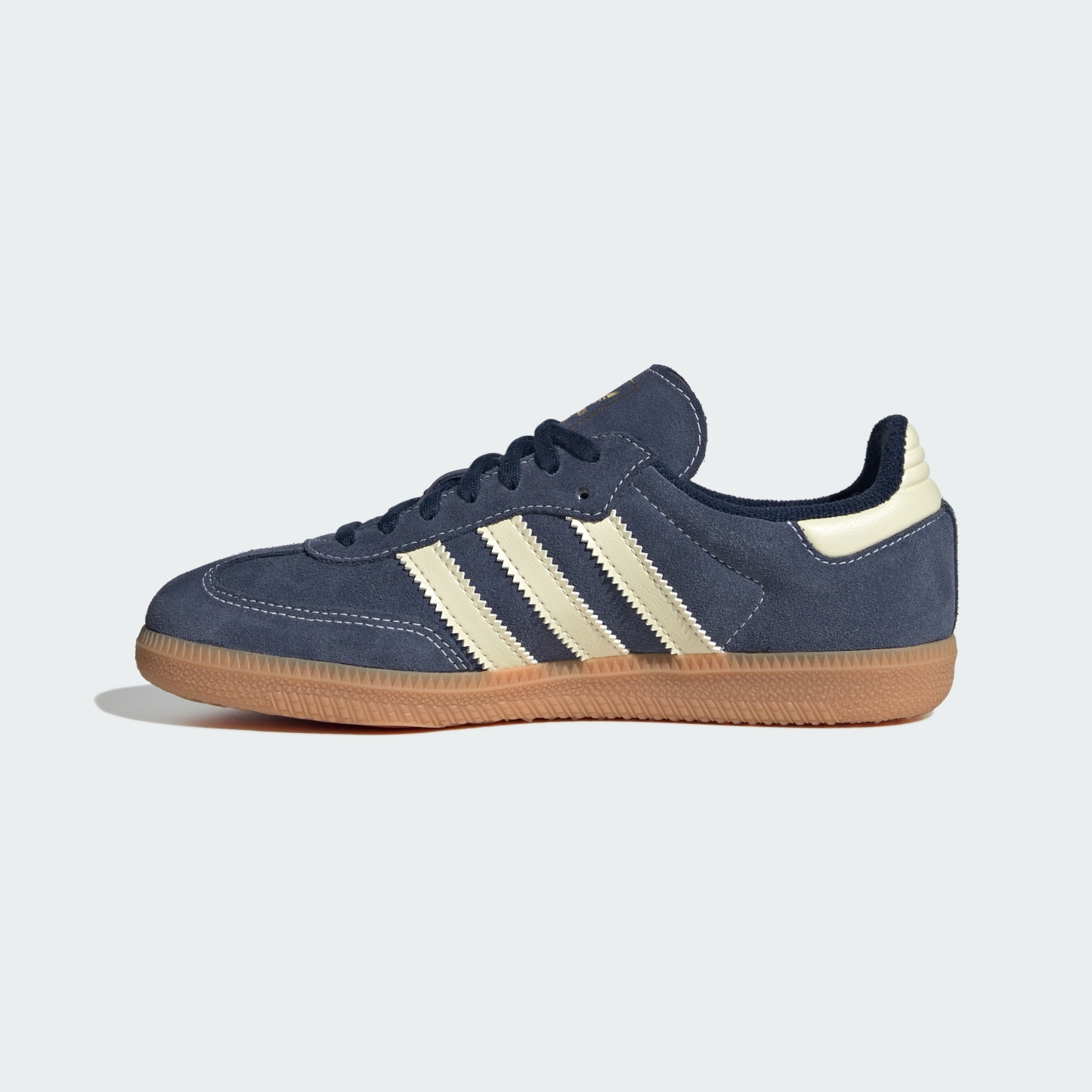 adidas SAMBA OG SHOES - Night Indigo / Warm Vanilla / Gum - View 8