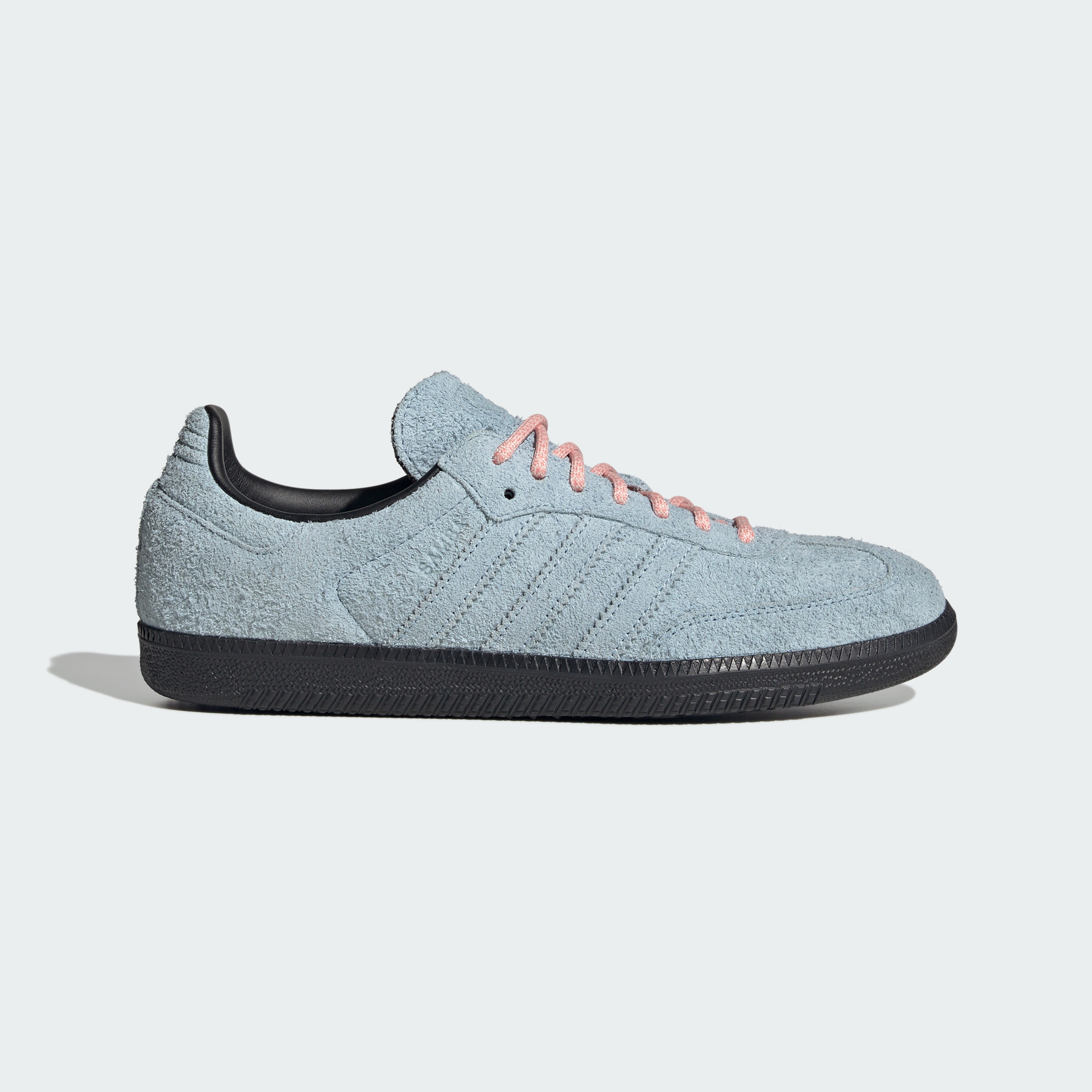 adidas SAMBA OG SHOES - Clear Sky / Semi Frozen Turbo / Core Black - View 3
