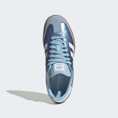 adidas SAMBA OG SHOES - Clear Sky / Cloud White / Gum - View 2