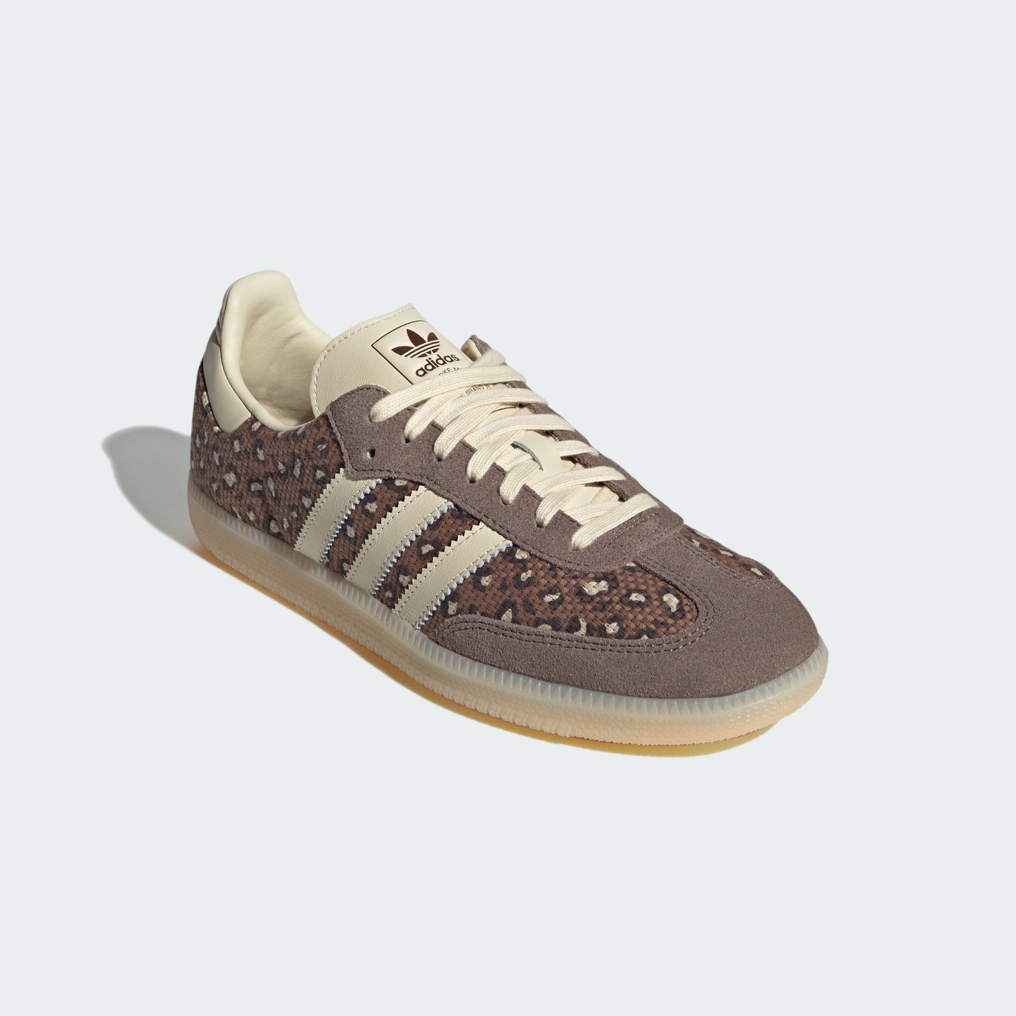 adidas SAMBA OG SHOES - Preloved Brown / Warm Vanilla / Sand Strata - View 5