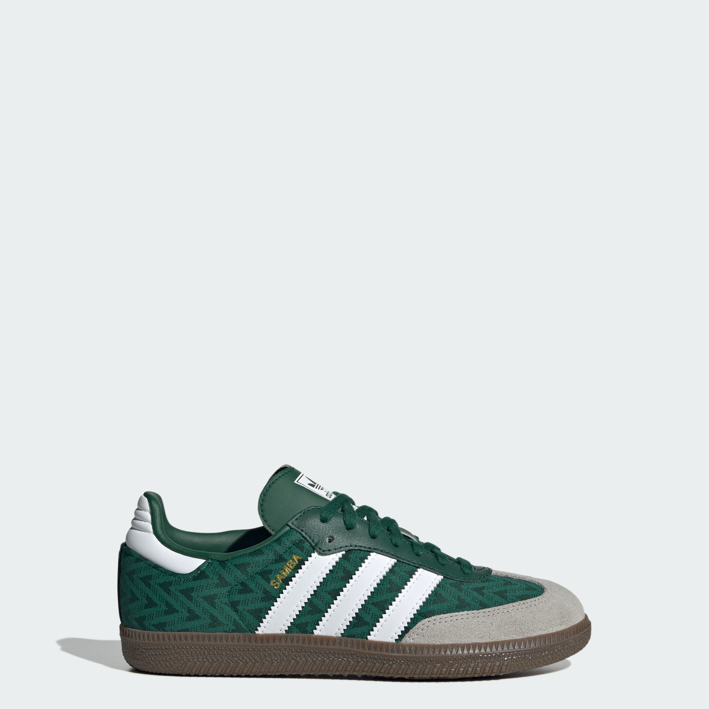 adidas SAMBA OG SHOES - Collegiate Green / Cloud White / Gum - View 1