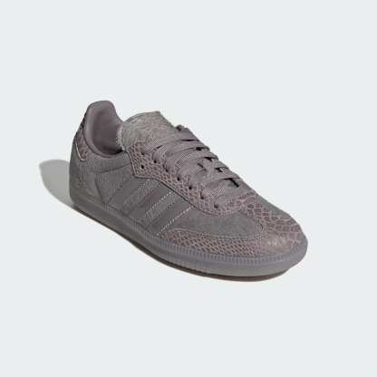 adidas SAMBA OG SHOES - Taupe Oxide / Taupe Oxide / Gold Metallic - View 6