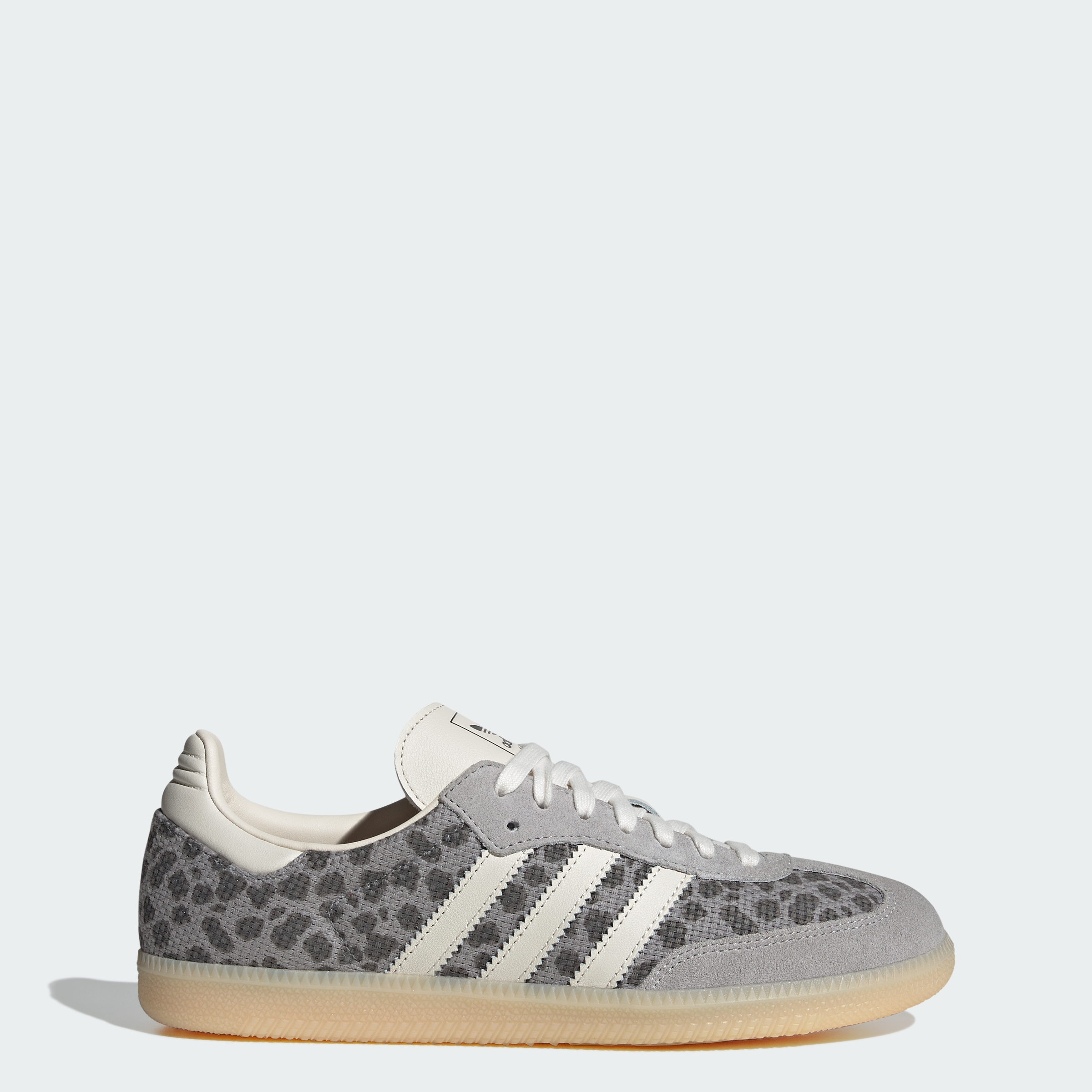 adidas SAMBA OG SHOES - Grey Three / Chalk White / Sand Strata - View 1