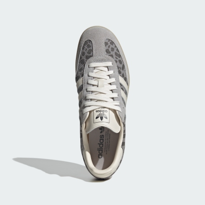 adidas SAMBA OG SHOES - Grey Three / Chalk White / Sand Strata - View 2