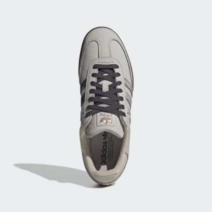 adidas SAMBA OG SHOES - Grey Two / Utility Black / Gum - View 2