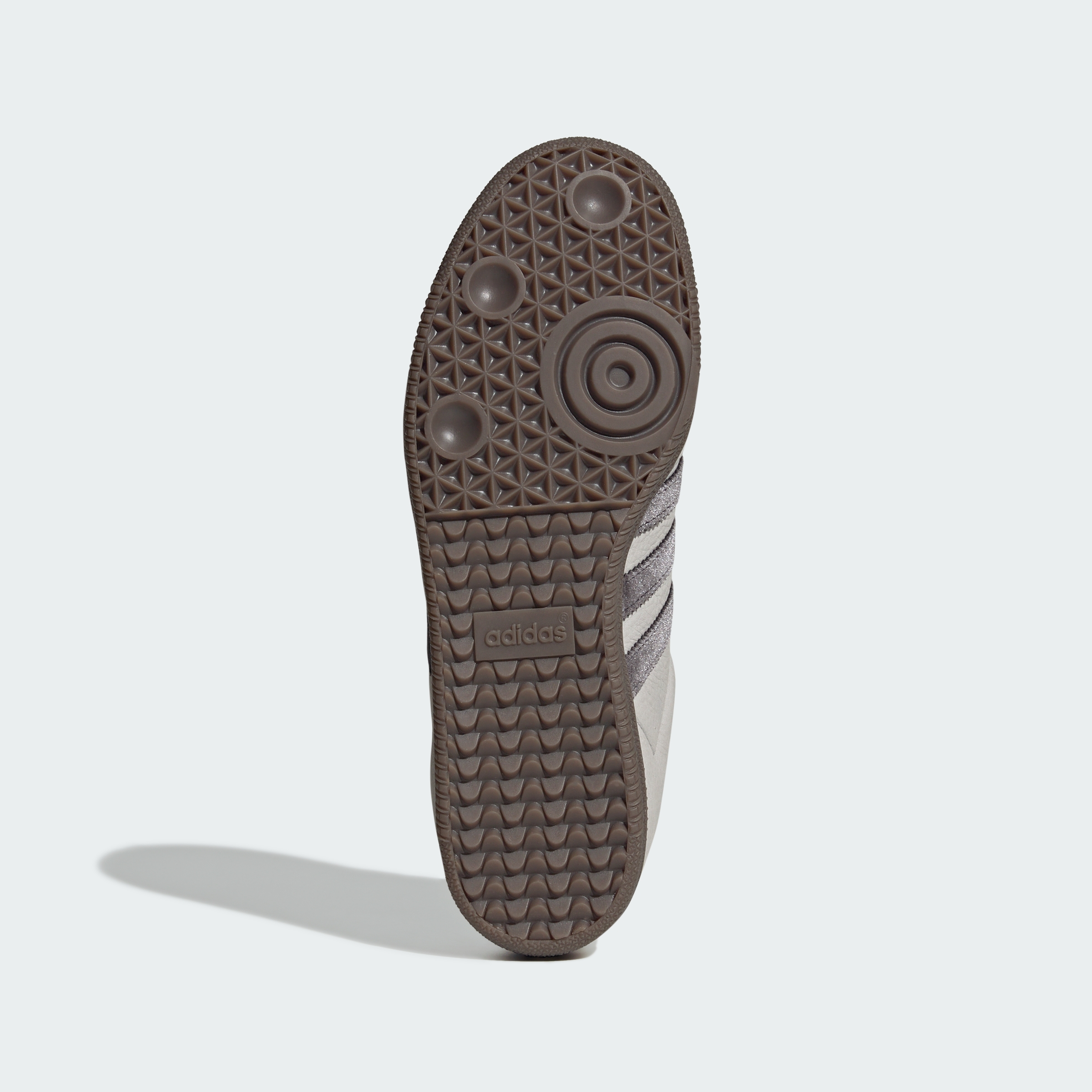adidas SAMBA OG SHOES - Grey Two / Utility Black / Gum - View 4