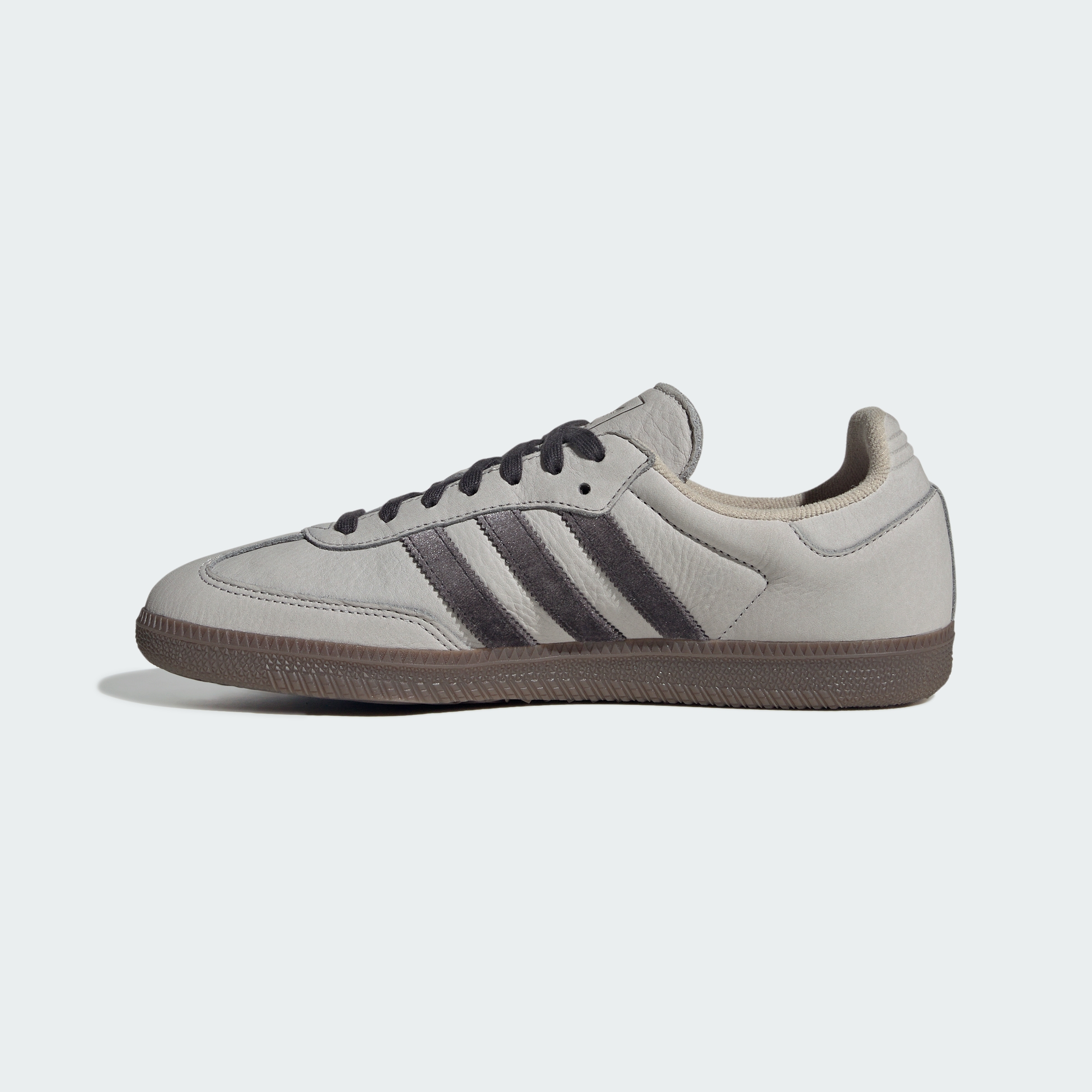 adidas SAMBA OG SHOES - Grey Two / Utility Black / Gum - View 7