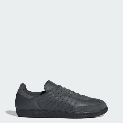 adidas SAMBA OG SHOES - Carbon / Carbon / Core Black - View 1
